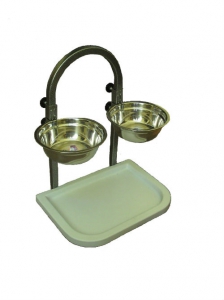 Кормушка дуговая, 2*1,0 л., 45 см.