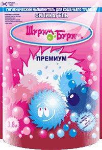 Силикагелевый наполнитель Шурум-Бурум Премиум 10л