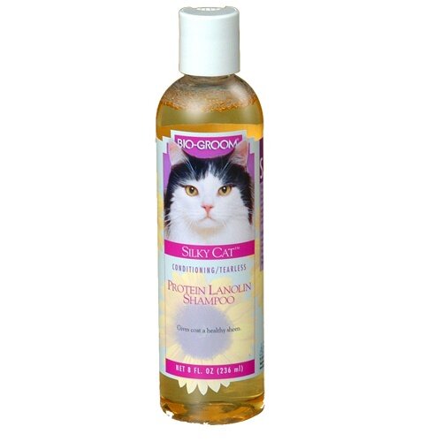 Шампунь-кондиционер для кошек Bio-Groom Silky Cat Shampoo шелковый 237 мл