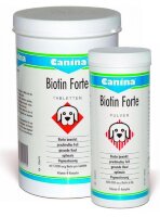 Канина Биотин форте для шерсти, когтей в таблетках (Canina Biotin Forte Tabletten) 100 гр. 30 таблеток