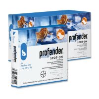 Bayer Профендер 35 для кошек 0,5-2,5 кг (2 пипетки х 0,35 мл)