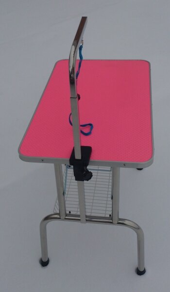 Стол для груминга складной 90*60*76 (М) LT-1102 розовый