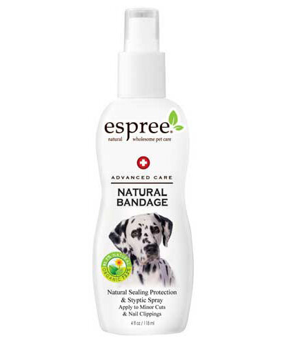 Гигиеническое защитное средство для кожи, для собак и кошек Natural Bandage Spray, 118 мл.  Espree