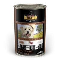 Консервы для собак Belcando Отборное мясо с печенью 400 г