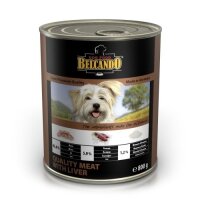 Консервы для собак Belcando Отборное мясо с печенью 800 г 